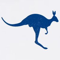Aussie Kangaroo Garment-Dyed Sweatshirt