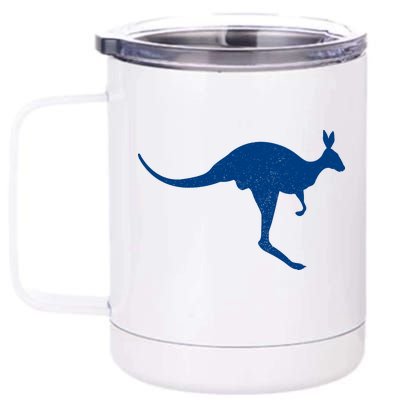 Aussie Kangaroo 12 oz Stainless Steel Tumbler Cup