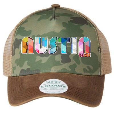 Austin Texas  Legacy Tie Dye Trucker Hat