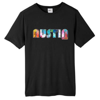 Austin Texas  Tall Fusion ChromaSoft Performance T-Shirt