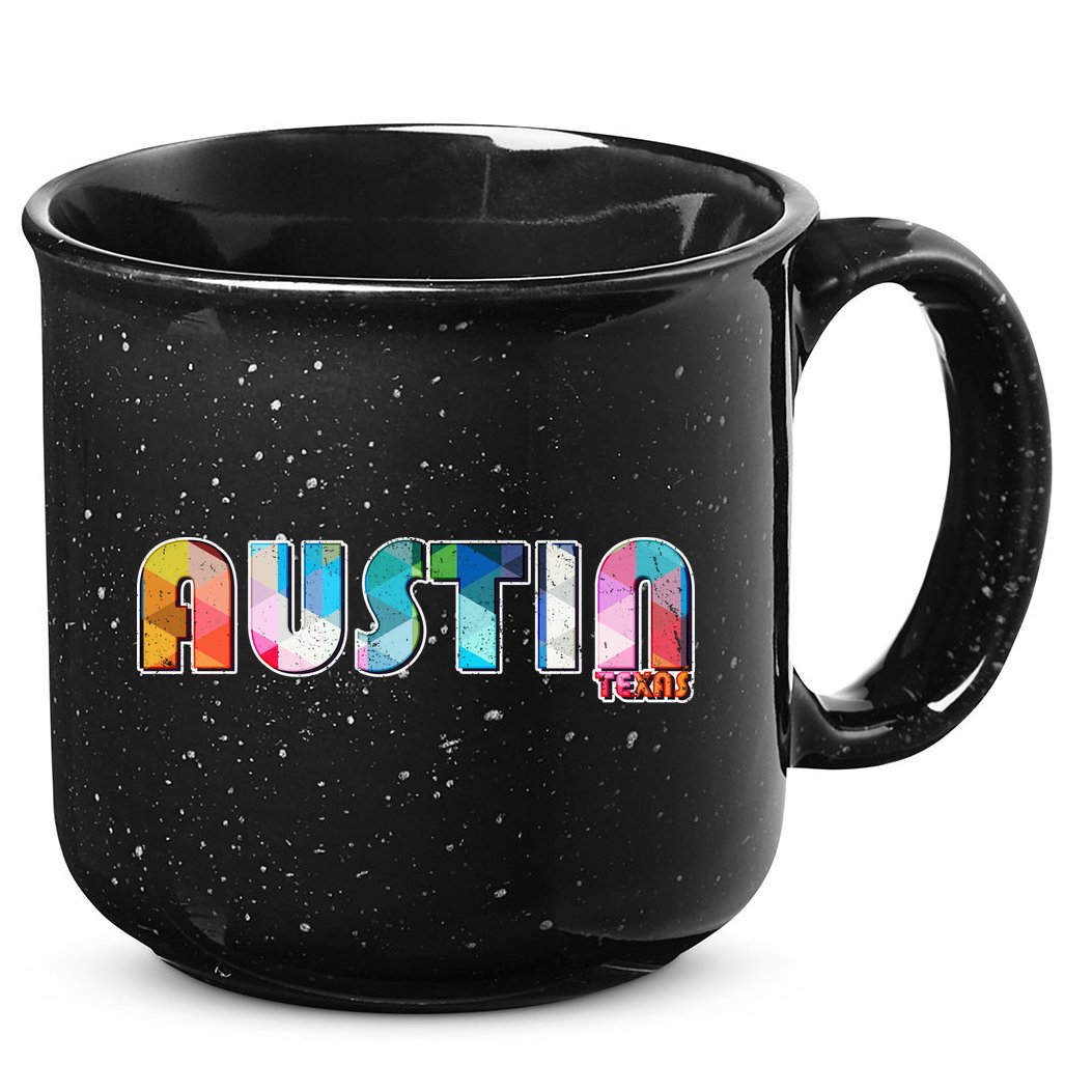 Austin Texas  15oz Campfire Ceramic Mug