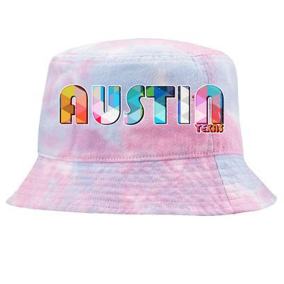 Austin Texas  Tie-Dyed Bucket Hat