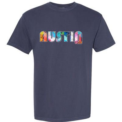 Austin Texas  Garment-Dyed Heavyweight T-Shirt