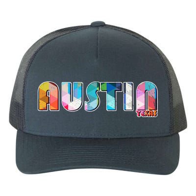 Austin Texas  Yupoong Adult 5-Panel Trucker Hat