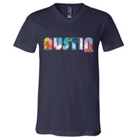 Austin Texas  V-Neck T-Shirt