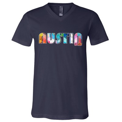 Austin Texas  V-Neck T-Shirt