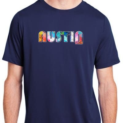 Austin Texas  Adult ChromaSoft Performance T-Shirt