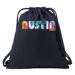 Austin Texas  Drawstring Bag