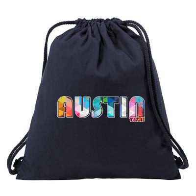 Austin Texas  Drawstring Bag
