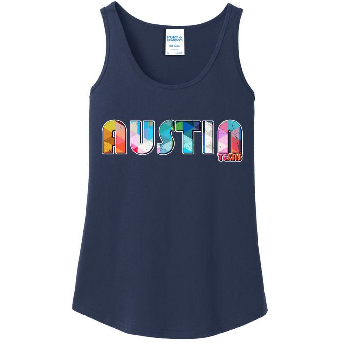 Austin Texas  Ladies Essential Tank