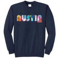 Austin Texas  Tall Sweatshirt