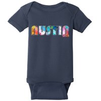 Austin Texas  Baby Bodysuit