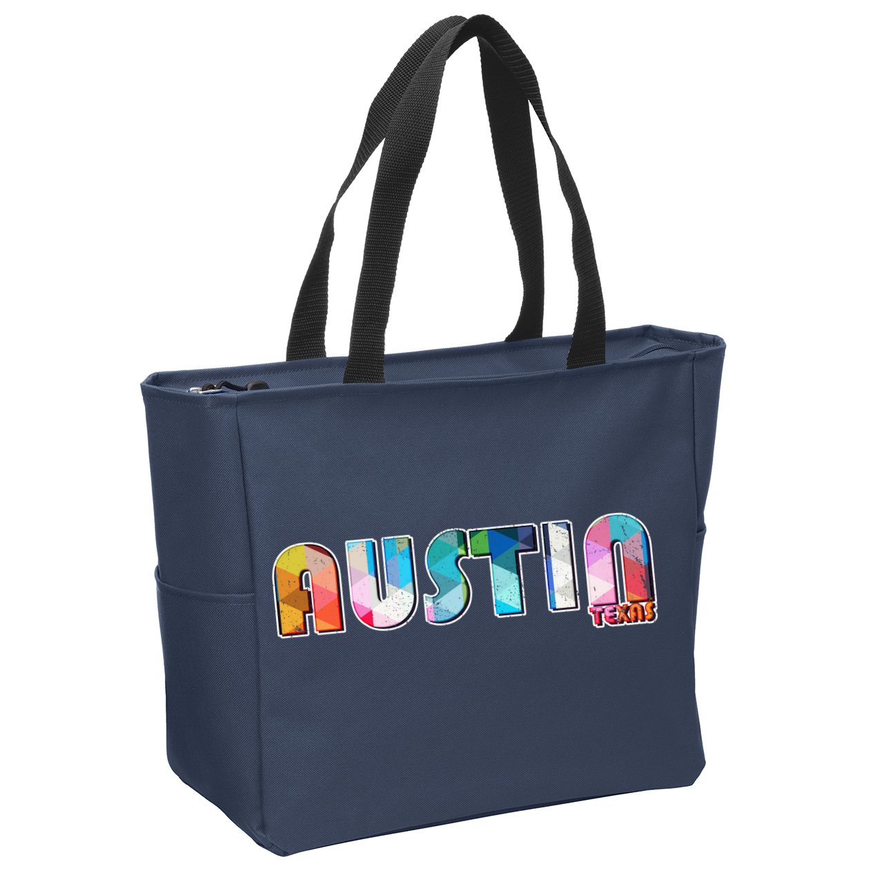 Austin Texas  Zip Tote Bag