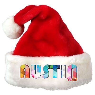 Austin Texas  Premium Christmas Santa Hat