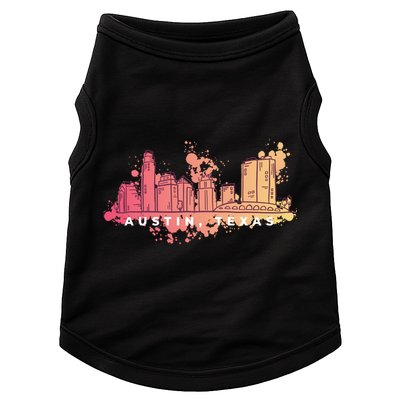 Austin Texas Skyline Doggie Tank