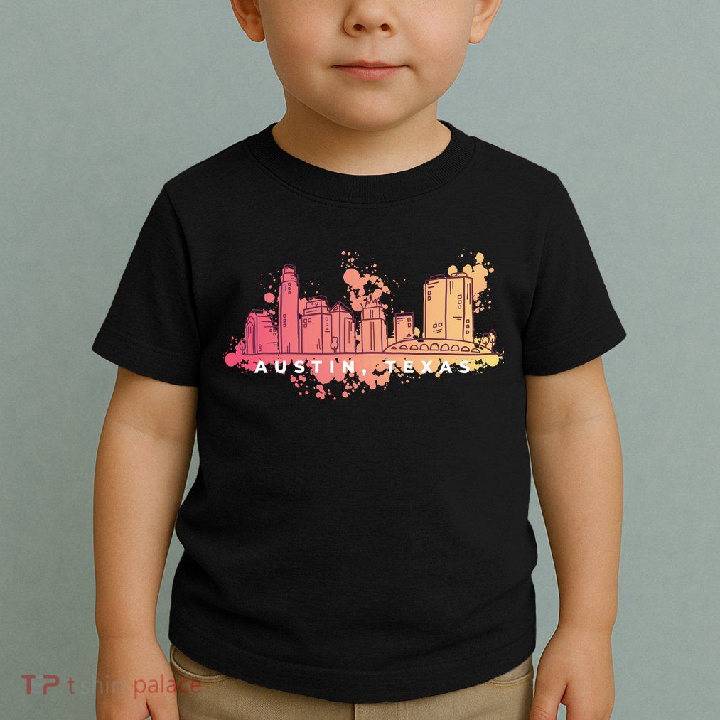 Austin Texas Skyline Toddler T-Shirt