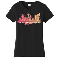 Austin Texas Skyline Women's T-Shirt