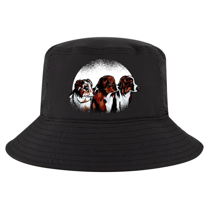 Australian Shepherd Dogs Cool Comfort Performance Bucket Hat