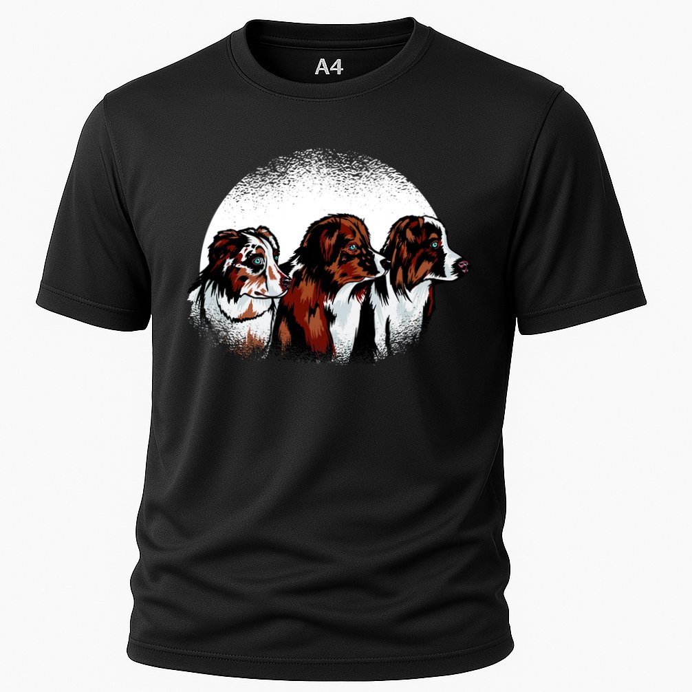 Australian Shepherd Dogs Cooling Performance Crew T-Shirt