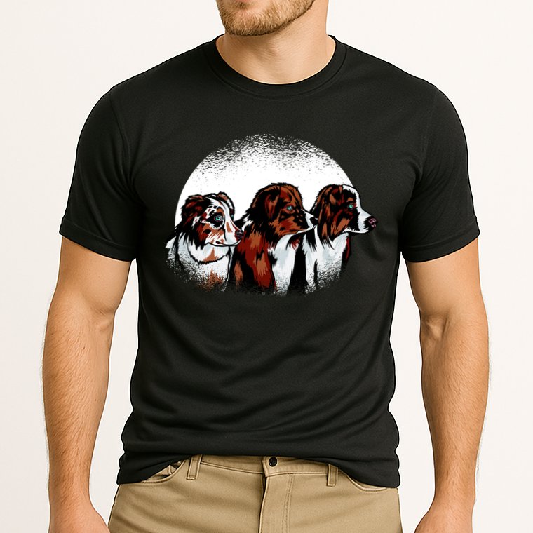 Australian Shepherd Dogs Cooling Performance Crew T-Shirt