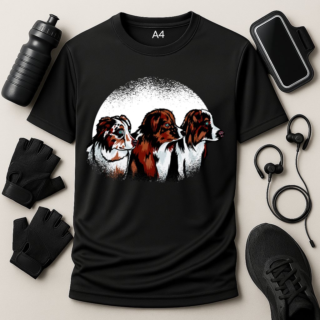 Australian Shepherd Dogs Cooling Performance Crew T-Shirt