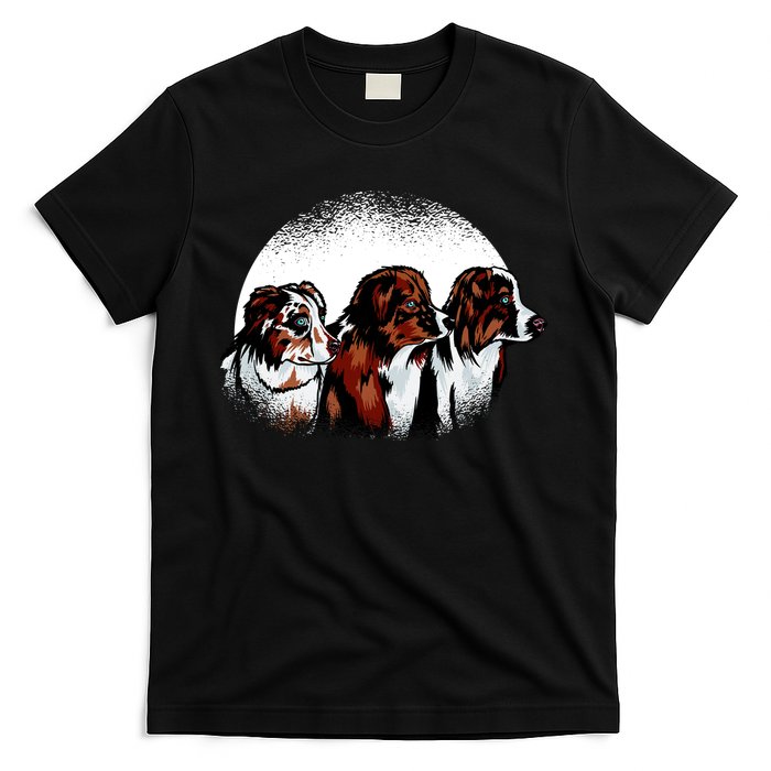 Australian Shepherd Dogs T-Shirt