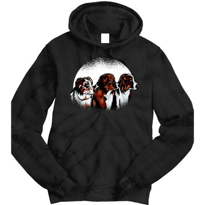 Australian Shepherd Dogs Tie Dye Hoodie