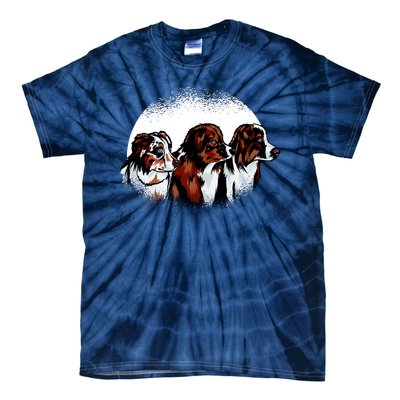 Australian Shepherd Dogs Tie-Dye T-Shirt