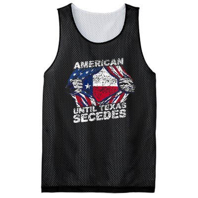 American Until Texas Secedes Sayings Texan Pride State Us Mesh Reversible Basketball Jersey Tank