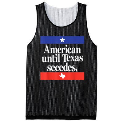 American Until Texas Secedes Mesh Reversible Basketball Jersey Tank