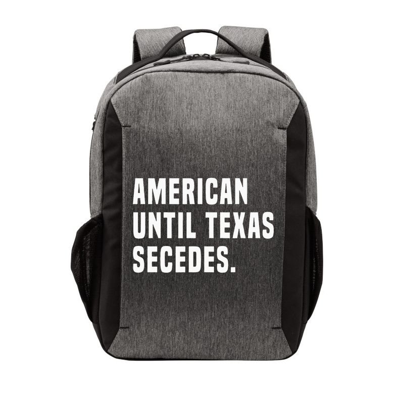 American Until Texas Secedes Funny Native Texan Vector Backpack