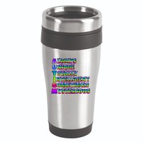 Always Unique Totally Intelligent Sometimes Mysterious Autism Awareness 16oz Travel Tumbler