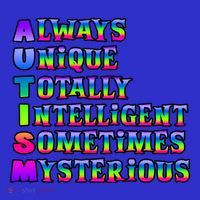 Always Unique Totally Intelligent Sometimes Mysterious Autism Awareness Poster
