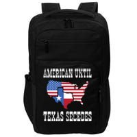 American Until Texas Secedes For Lone Star States Impact Tech Backpack