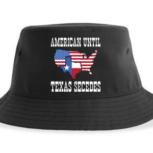 American Until Texas Secedes For Lone Star States Sustainable Bucket Hat