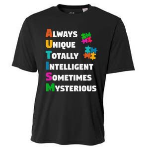 Always Unique Totally Intelligent Sometimes Mysterious Cooling Performance Crew T-Shirt