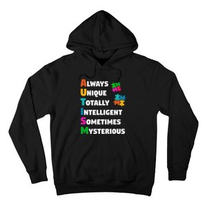 Always Unique Totally Intelligent Sometimes Mysterious Hoodie