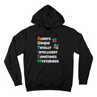 Always Unique Totally Intelligent Sometimes Mysterious Hoodie