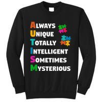 Always Unique Totally Intelligent Sometimes Mysterious Sweatshirt