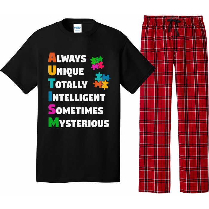 Always Unique Totally Intelligent Sometimes Mysterious Pajama Set