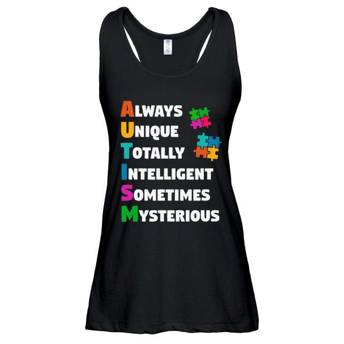 Always Unique Totally Intelligent Sometimes Mysterious Ladies Essential Flowy Tank