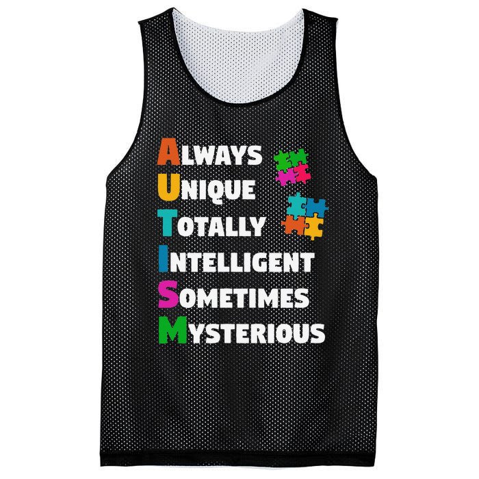 Always Unique Totally Intelligent Sometimes Mysterious Mesh Reversible Basketball Jersey Tank