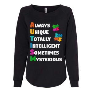 Always Unique Totally Intelligent Sometimes Mysterious Womens California Wash Sweatshirt