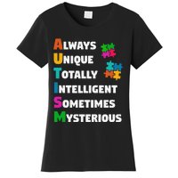 Always Unique Totally Intelligent Sometimes Mysterious Women's T-Shirt