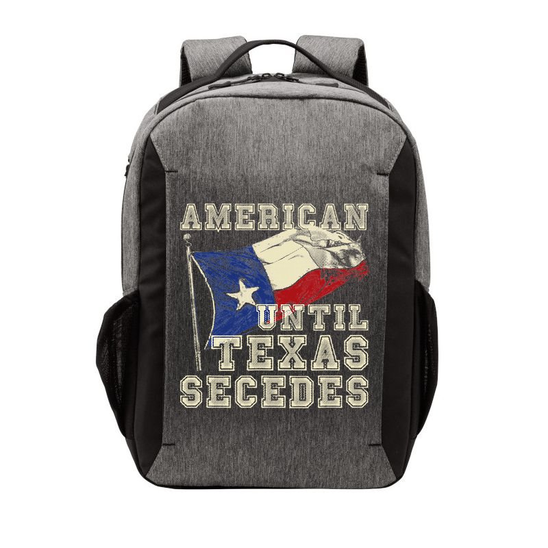 American Until Texas Secedes Texas Vector Backpack