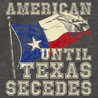 American Until Texas Secedes Texas Vector Backpack