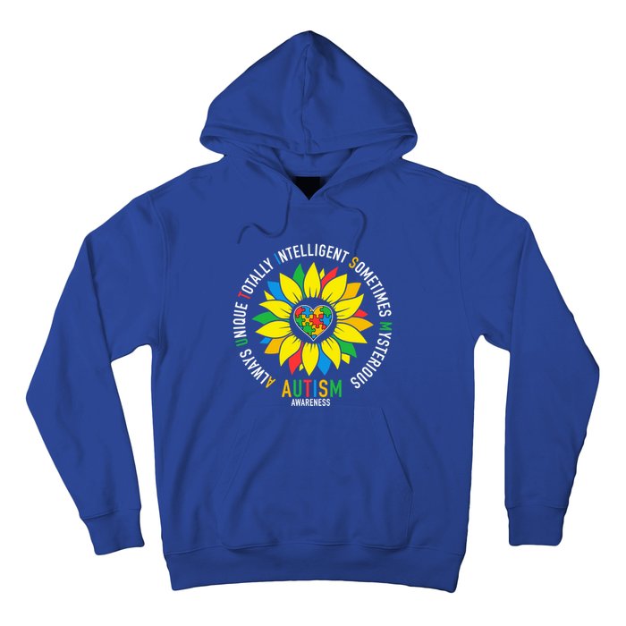 Always Unique Totally Intelligent Sometimes Mysterious Great Gift Hoodie