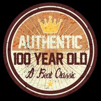 Authentic 100 Year Old Classic 100th Birthday Sustainable Bucket Hat