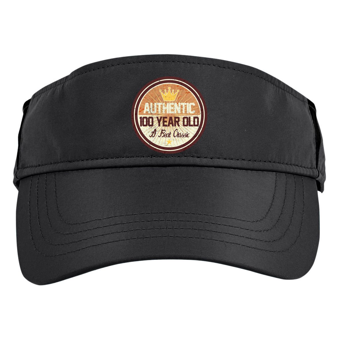 Authentic 100 Year Old Classic 100th Birthday Adult Drive Performance Visor