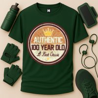 Authentic 100 Year Old Classic 100th Birthday Cooling Performance Crew T-Shirt